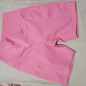 Love Tree High Waist Seam Detail Active Shorts